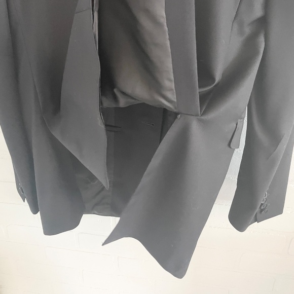 Ermenegildo Z Zegna Men’s suit Blazer Pants Wool Black Formal Designer Sz 52L - Picture 11 of 16